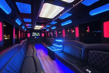 Rockford Limousine Bus Interior